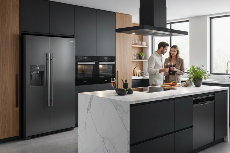 Omega Appliances, established 1981 Image of a premium kitchen fitted with Omega appliances